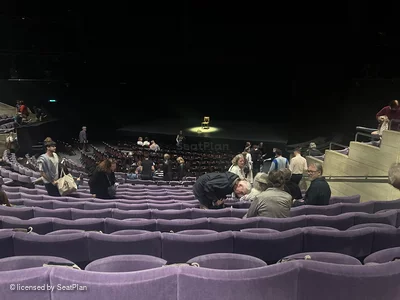National Theatre - Olivier Stalls R12 view from seat photo