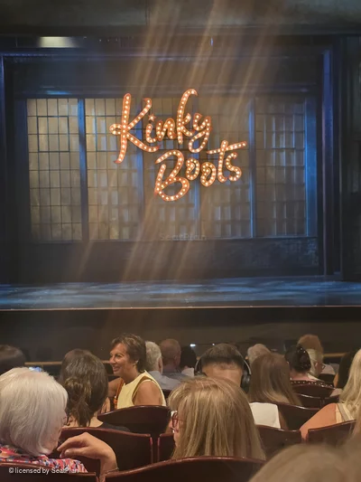 London Coliseum Stalls K20 view from seat photo