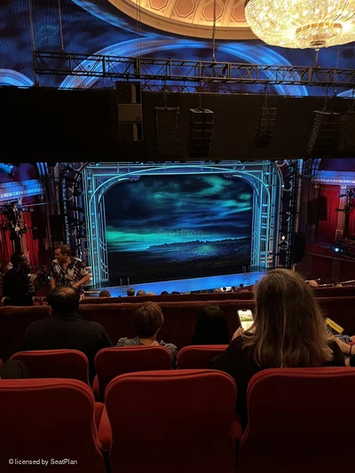 Broadway Theatre Rear Mezzanine D112 view from seat photo