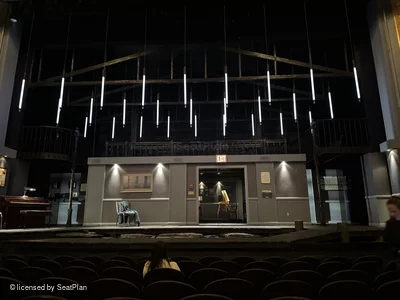 Gerald Schoenfeld Theatre Orchestra J110 view from seat photo