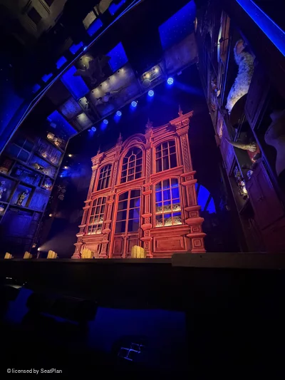 Savoy Theatre Stalls BB1 view from seat photo