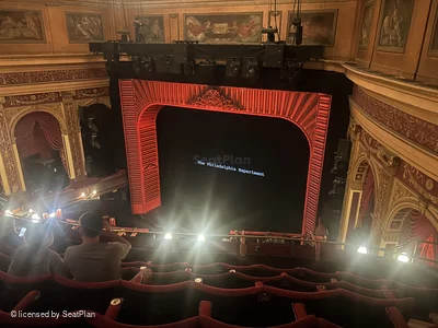 Phoenix Theatre Grand Circle F1 view from seat photo