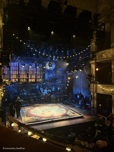 Tom Stoppard Theatre Royal Circle A2 view from seat photo