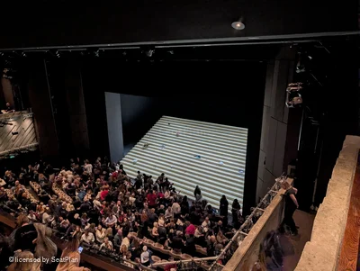 National Theatre - Lyttelton Circle Slips5 view from seat photo