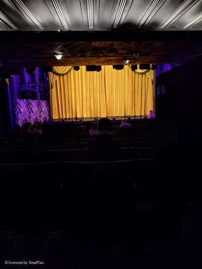 Trafalgar Theatre Stalls Q16 view from seat photo