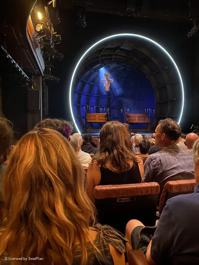 Royal Court Theatre Stalls H17 view from seat photo