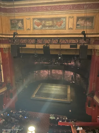 Phoenix Theatre Grand Circle B11 view from seat photo