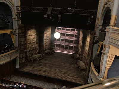 Harold Pinter Theatre Royal Circle A3 view from seat photo