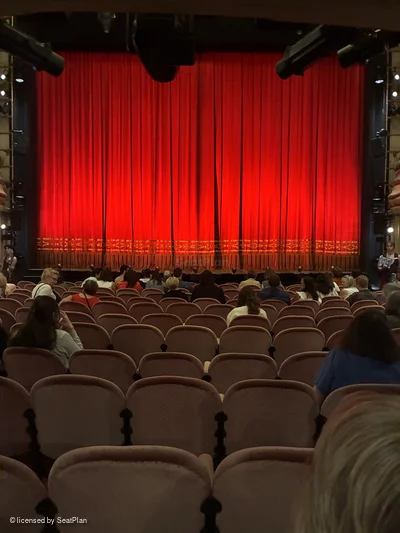 Noel Coward Theatre Stalls O15 view from seat photo
