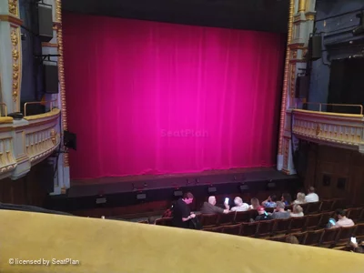 Harold Pinter Theatre Dress Circle A13 view from seat photo