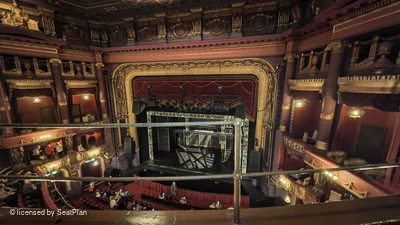 Palace Theatre Grand Tier A16 view from seat photo