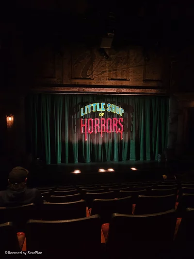 Westside Theatre Orchestra K110 view from seat photo