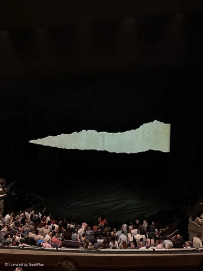 National Theatre - Olivier Circle C34 view from seat photo