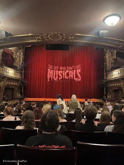 Apollo Theatre Stalls T11 view from seat photo
