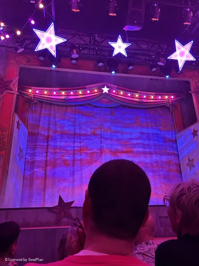 Charing Cross Theatre Stalls F9 view from seat photo