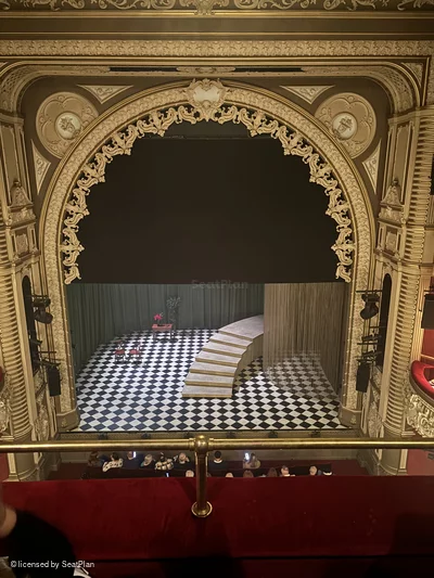 Lyric Hammersmith Upper Circle B11 view from seat photo