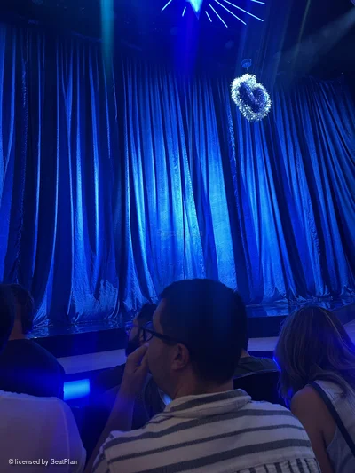 Criterion Theatre Stalls D18 view from seat photo