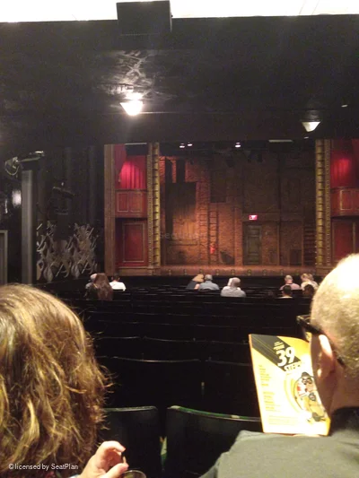 Trafalgar Theatre Stalls O16 view from seat photo