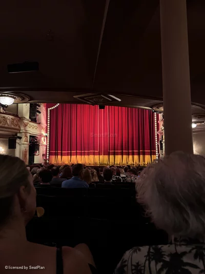 Garrick Theatre Stalls P7 view from seat photo