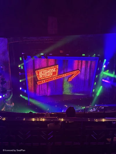 Prince Edward Theatre Grand Circle H30 view from seat photo
