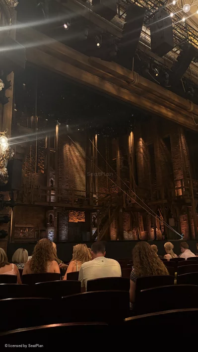 Victoria Palace Theatre Stalls J40 view from seat photo