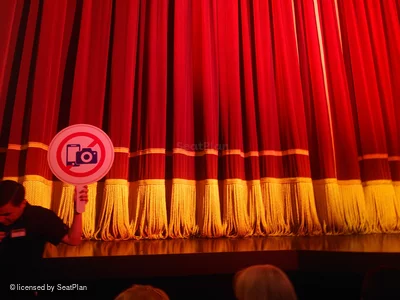 Garrick Theatre Stalls A12 view from seat photo
