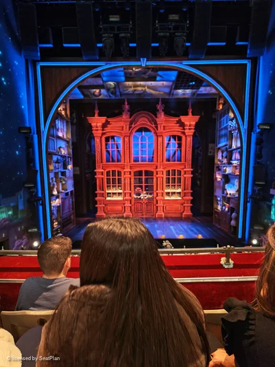 Savoy Theatre Dress Circle C15 view from seat photo