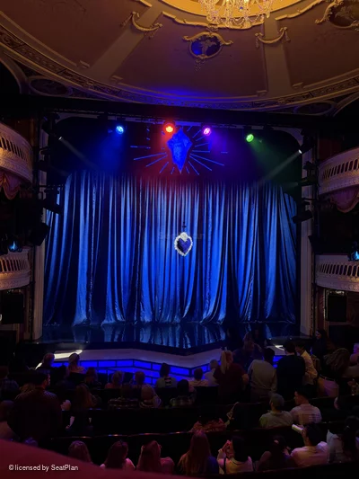 Criterion Theatre Dress Circle A19 view from seat photo