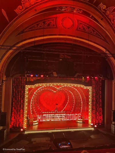 Liverpool Empire Circle D43 view from seat photo