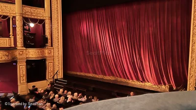 Theatre Royal Glasgow Dress Circle A2 view from seat photo