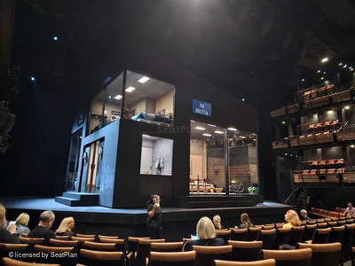 Bridge Theatre Stalls H30 view from seat photo