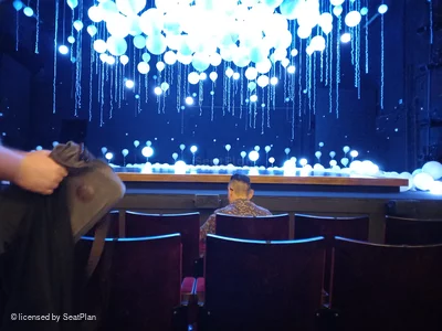 Vaudeville Theatre Stalls F10 view from seat photo