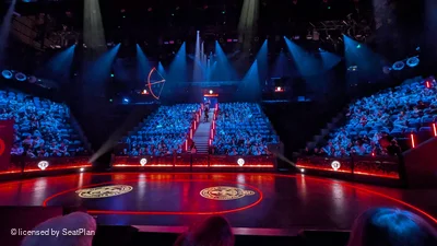Troubadour Canary Wharf Theatre District 4 B64 view from seat photo