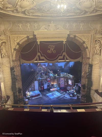 Richmond Theatre Upper Circle C14 view from seat photo
