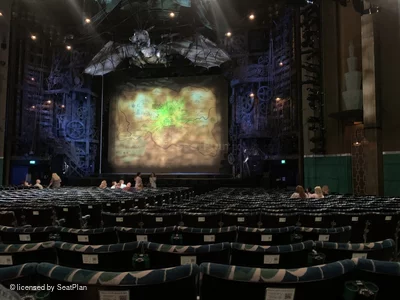 Apollo Victoria Theatre Stalls U13 view from seat photo