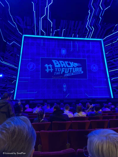 Adelphi Theatre Stalls J23 view from seat photo