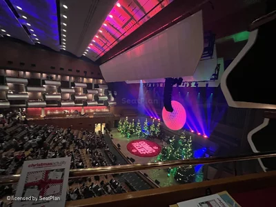 Royal Festival Hall Green Side Boxes Box 11 1 view from seat photo