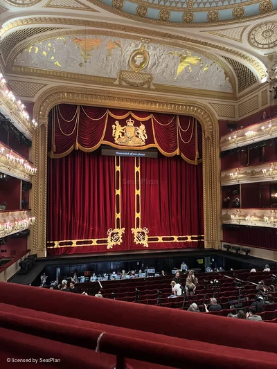 Royal Opera House Donald Gordon Grand Tier A11 view from seat photo