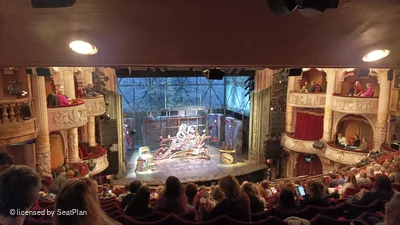 Shaftesbury Theatre Royal Circle L29 view from seat photo