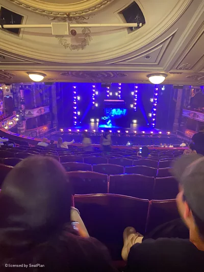London Coliseum Dress Circle L29 view from seat photo