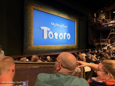 Gillian Lynne Theatre Stalls J50 view from seat photo