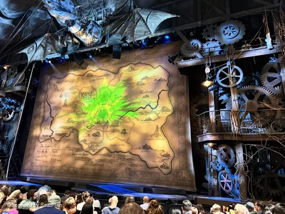 Gershwin Theatre Orchestra E6 view from seat photo