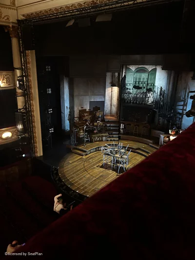 Lyric Theatre Grand Circle A5 view from seat photo