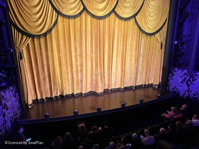 Trafalgar Theatre Dress Circle A19 view from seat photo
