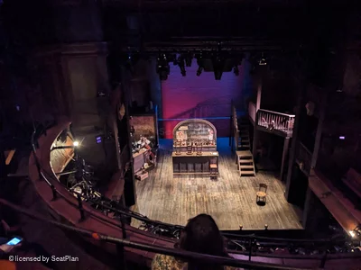 Royal Court Theatre Balcony C14 view from seat photo