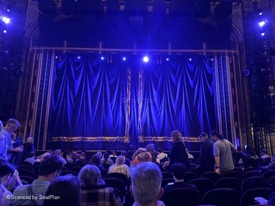 Lena Horne Theatre Orchestra L108 view from seat photo