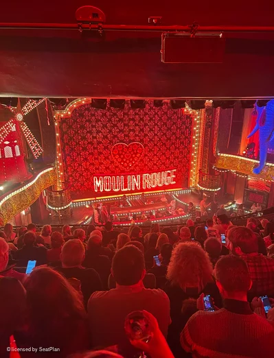 Piccadilly Theatre Royal Circle H27 view from seat photo