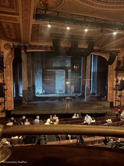 Winter Garden Theatre Mezzanine A7 view from seat photo