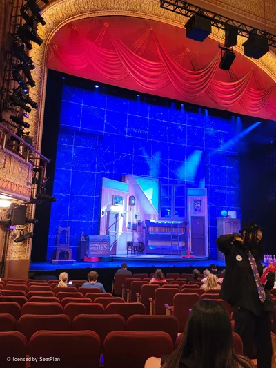 Barrymore Theatre Orchestra L5 view from seat photo