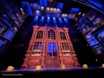 Savoy Theatre Stalls BB9 view from seat photo